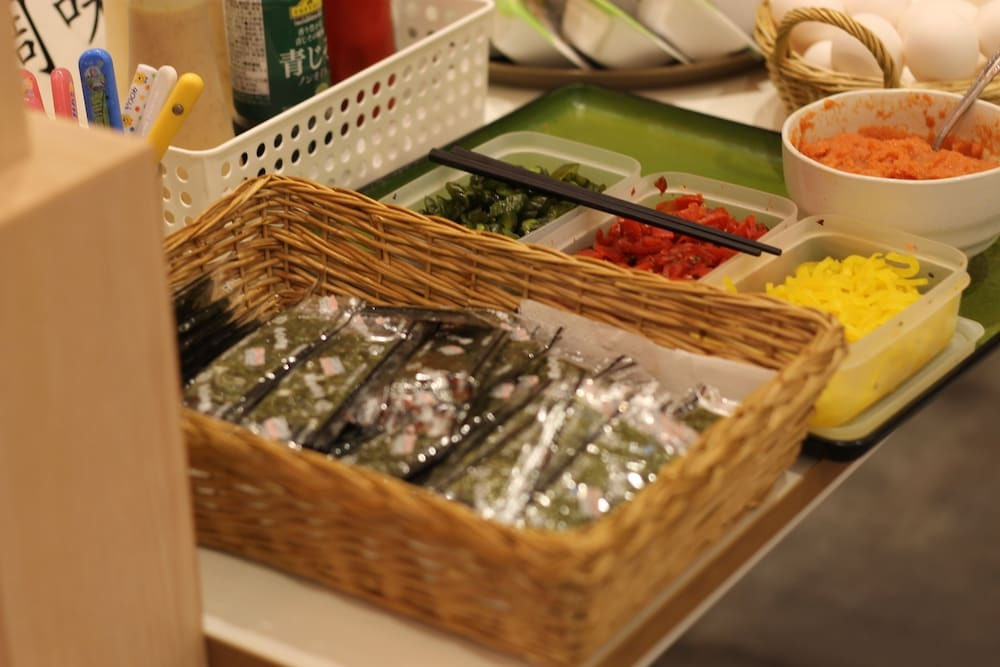 朝食ビュッフェ