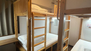 セミプライベートルーム 4人利用 二段ベッド2台 禁煙