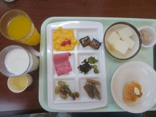 朝食の一部です