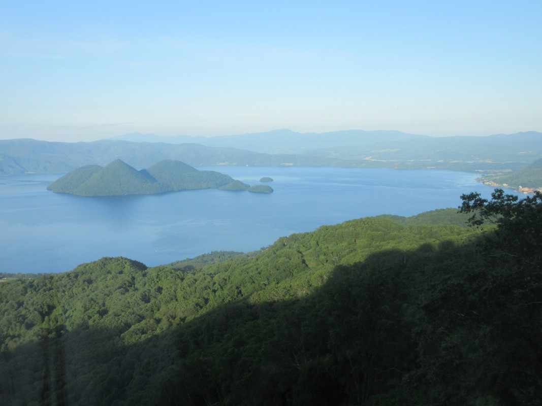 洞爺湖が見える居室