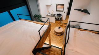 デラックス スタジオ ベッド (複数台) テラス