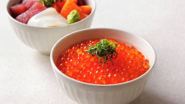 朝食ビュッフェ いくら丼 / 4