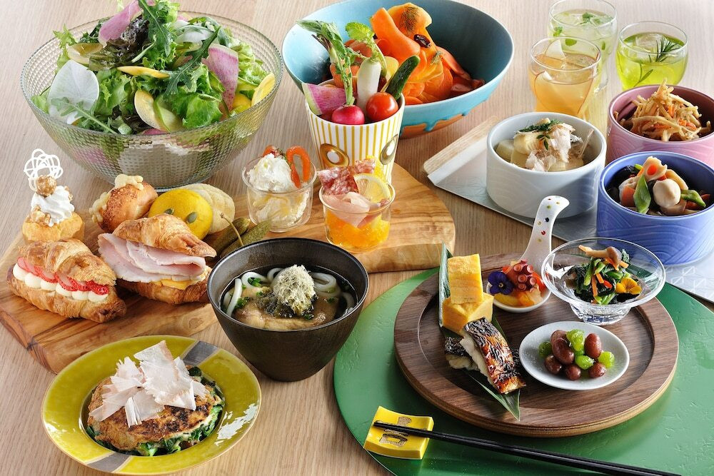 朝食ビュッフェ