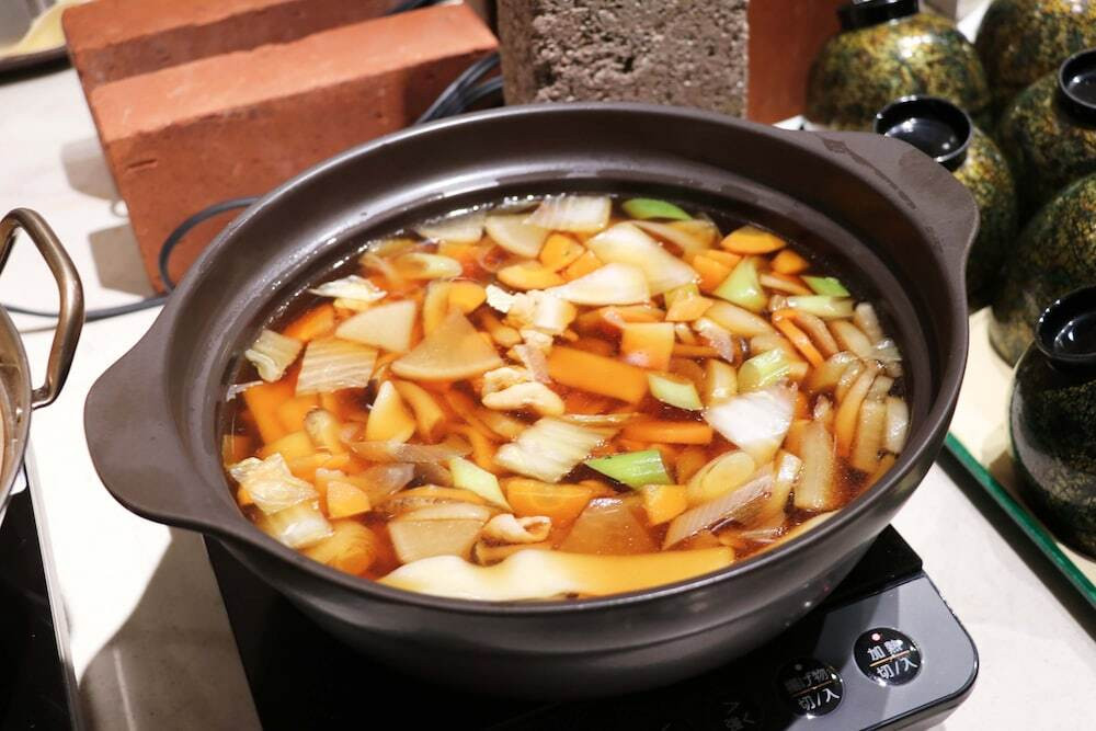 朝食ビュッフェ