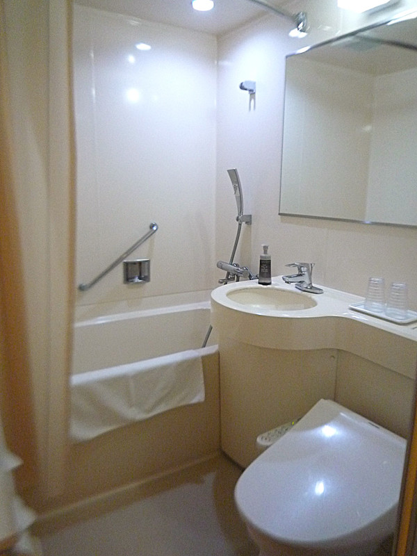 維持管理された浴室