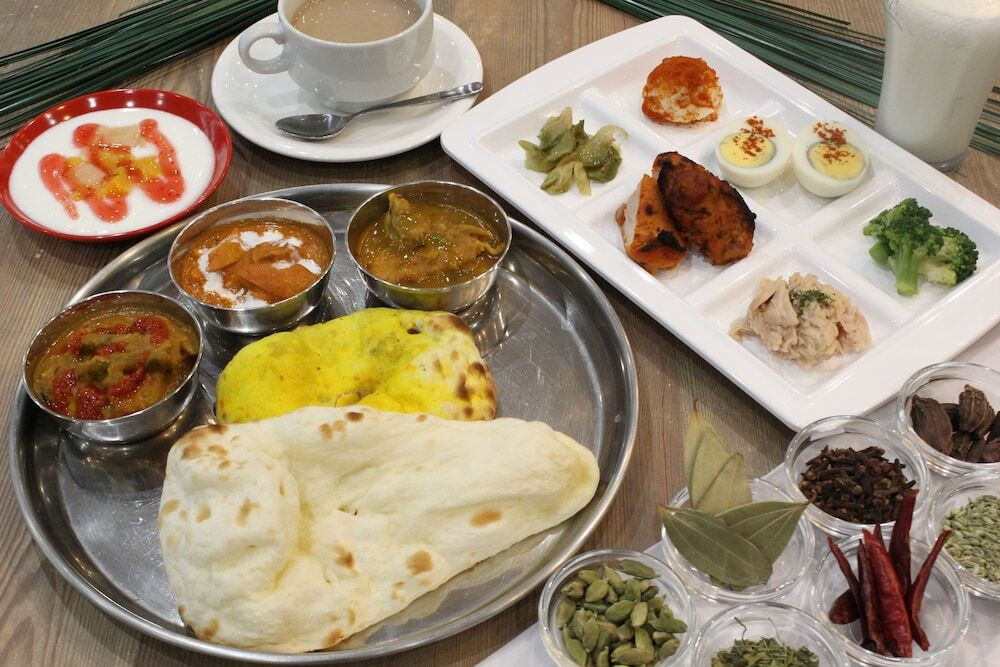 朝食ビュッフェ