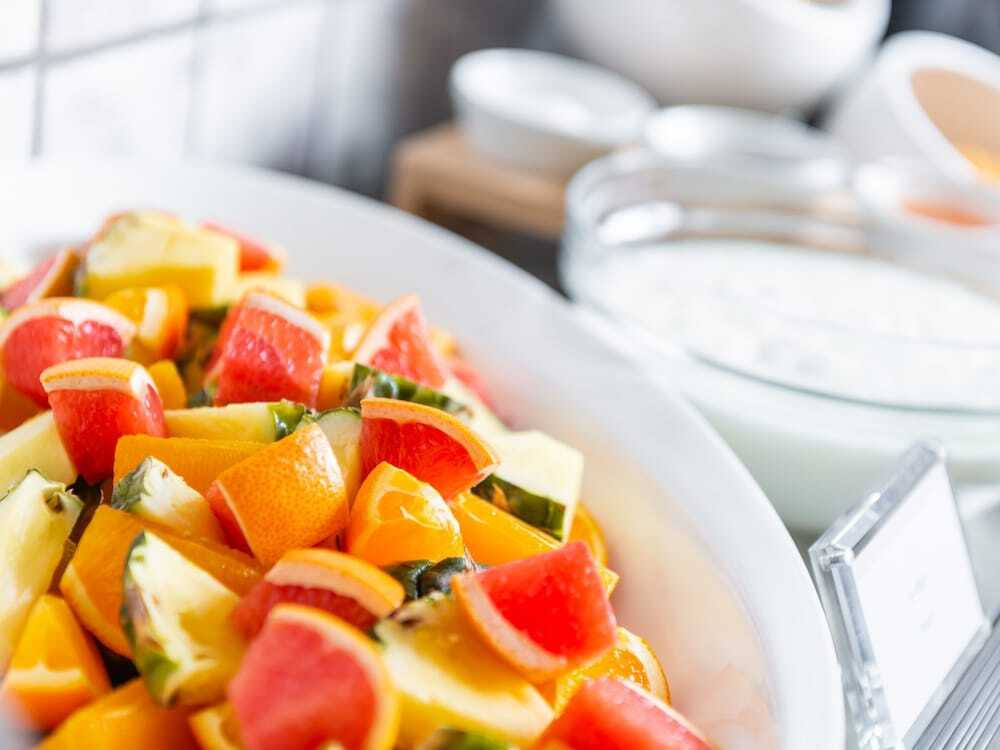 朝食ビュッフェ