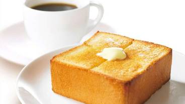 朝食　厚切りバタートースト / 6