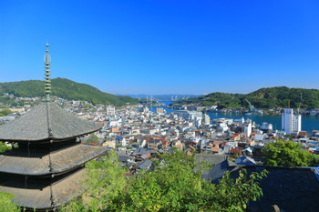 [Hiroshima] Mt. Senkoji Ropeway and Onomichi townscape