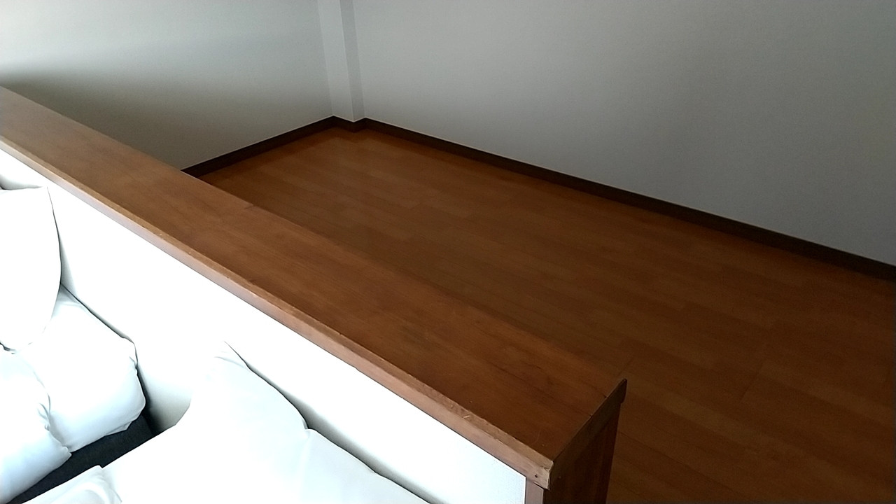 ロフトにも広めのスペースがあります