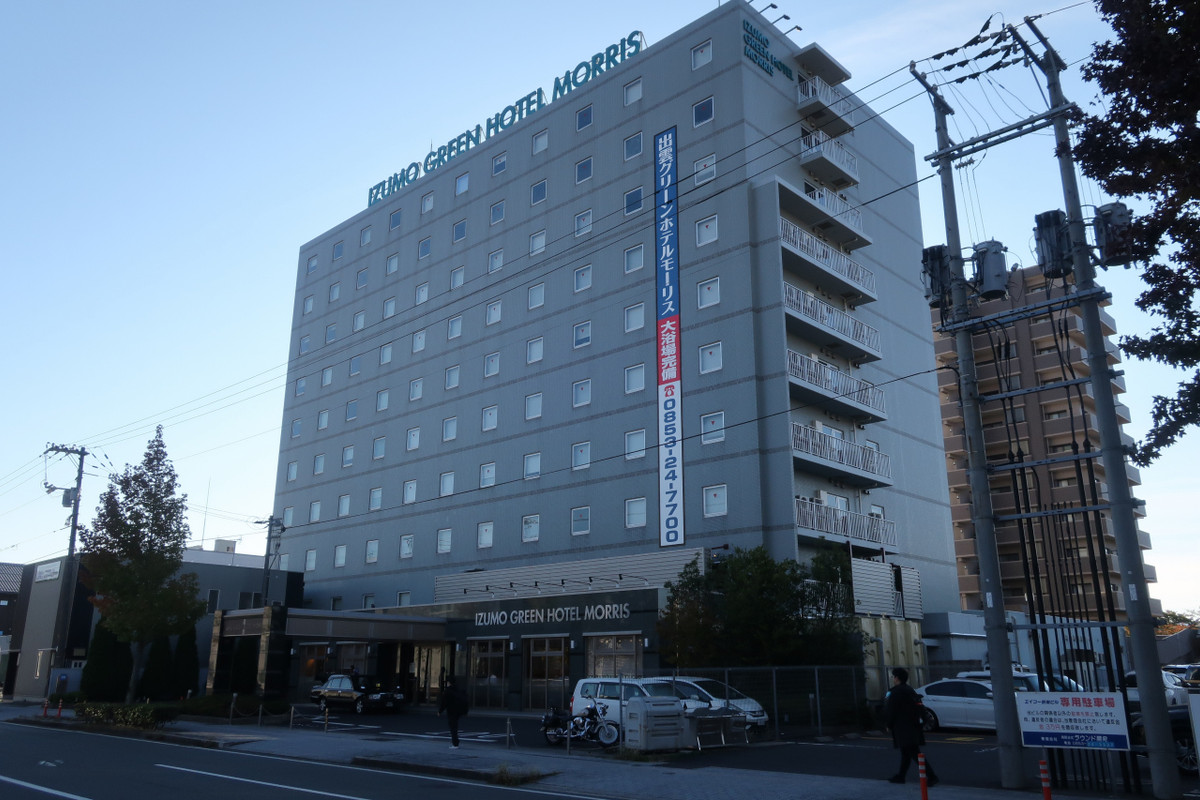 JR出雲市駅近くにある