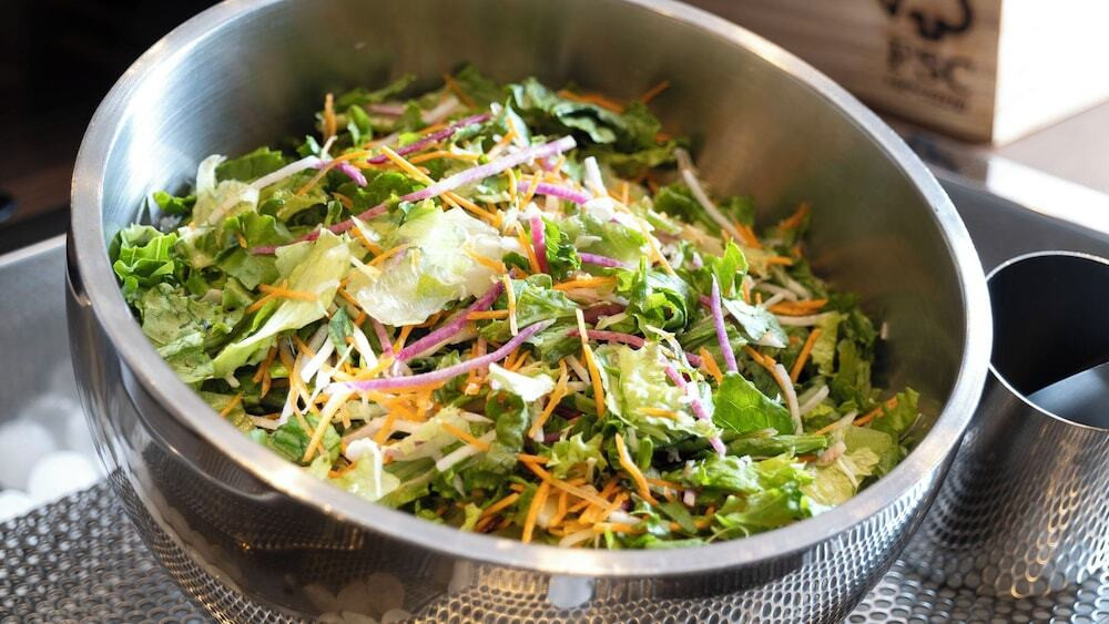 朝食ビュッフェ