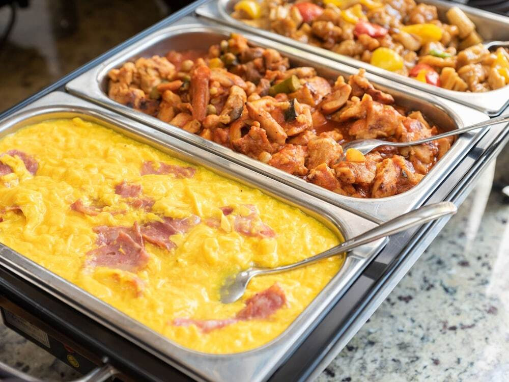 朝食ビュッフェ