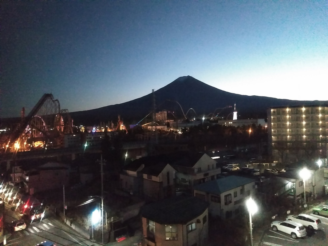 部屋からの眺めです。