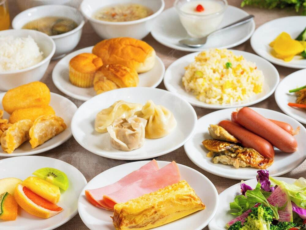 朝食ビュッフェ