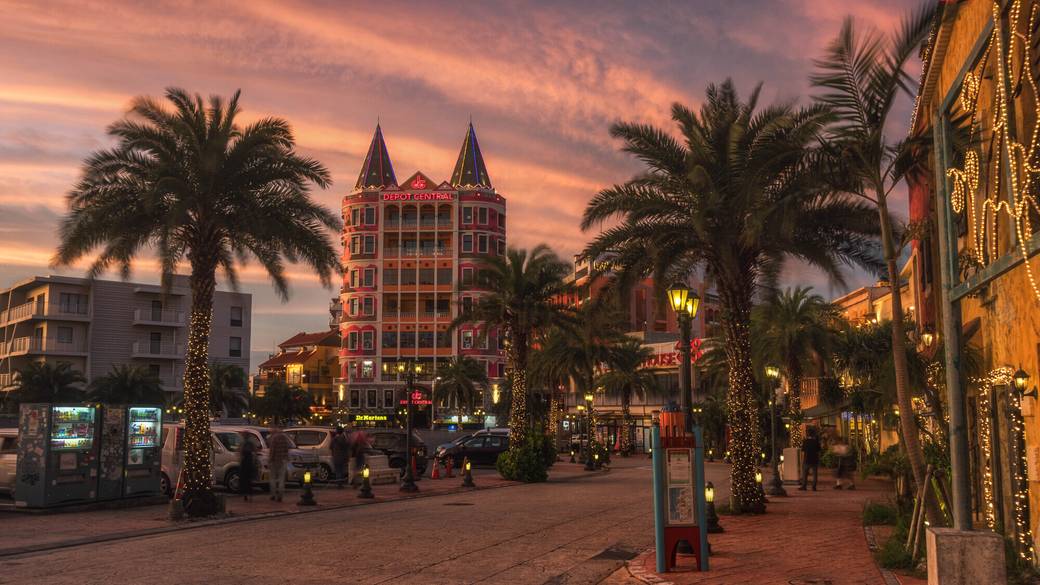 美浜アメリカンビレッジ　夕景 / 3