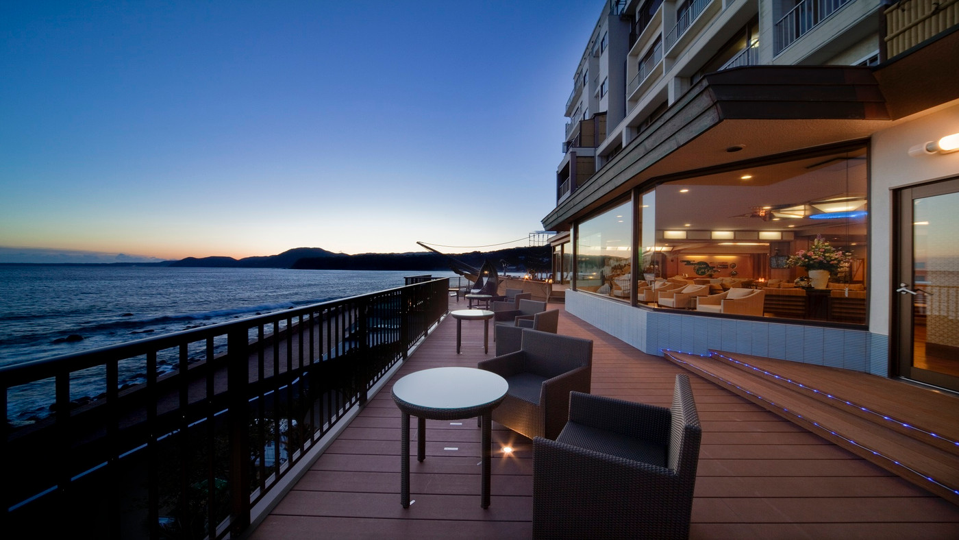 “金目鯛の煮付け”は宿秘伝のタレが絶品！一面に広がる海景色にうっとり♪4022959