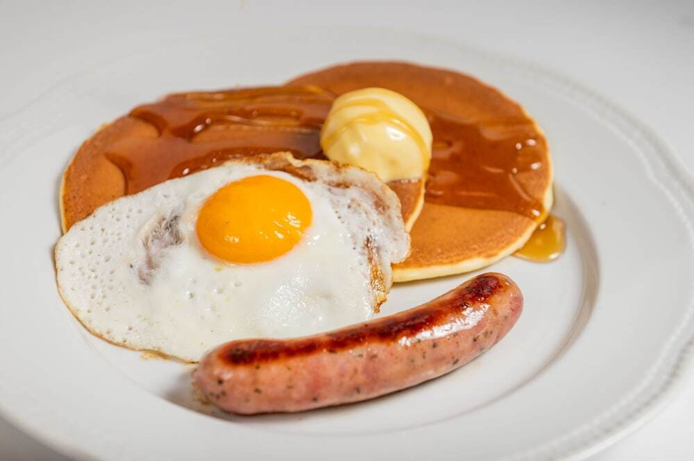 朝食ビュッフェ