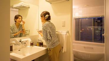 客室の洗面スペース例 / 18