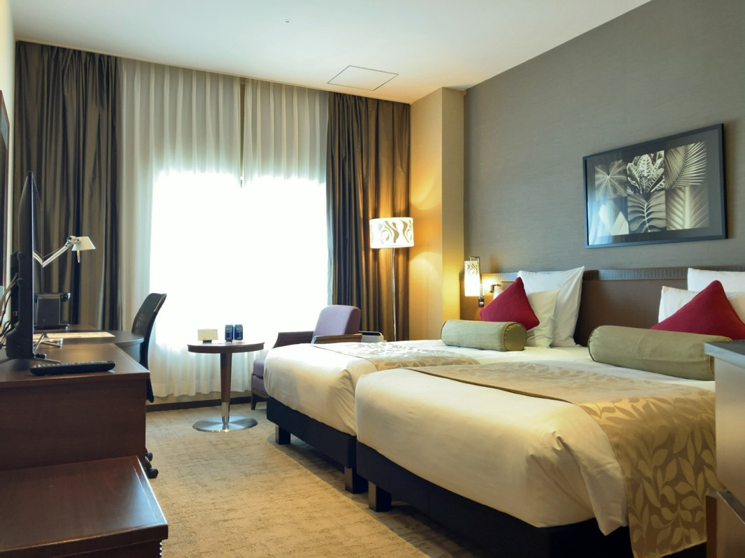 クラブフロアのスーペリアツインにアップグレードされました