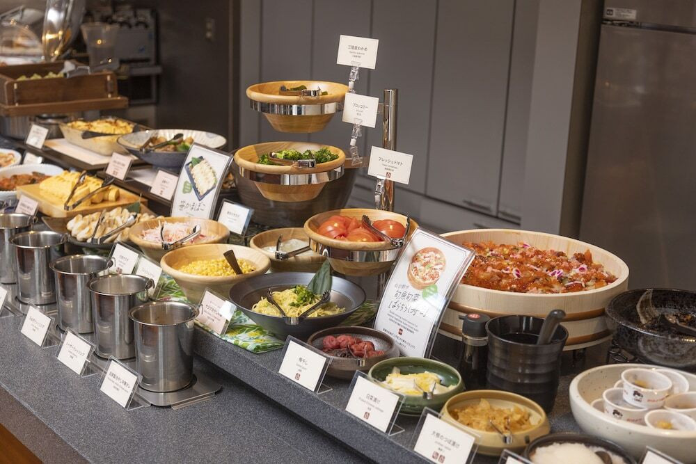 朝食ビュッフェ