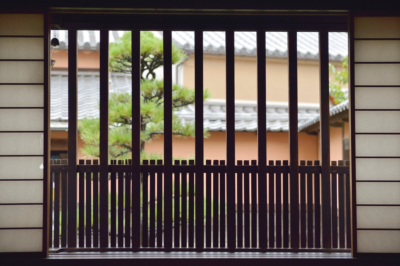 倉敷格子の窓