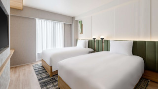 デラックス ルーム シングルベッド 2 台