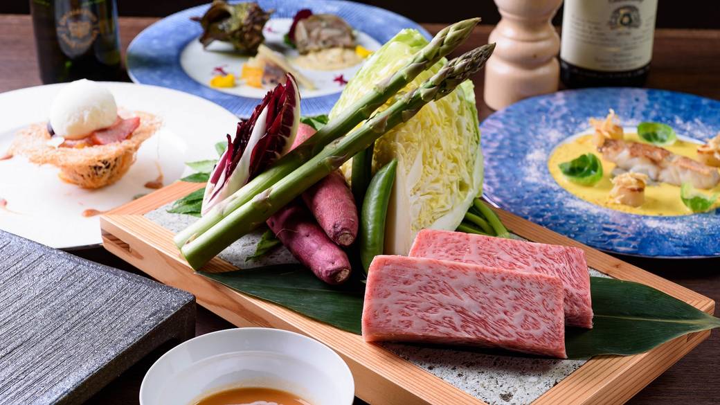 上質素材を贅沢に味わう
鉄板焼きディナー / 1