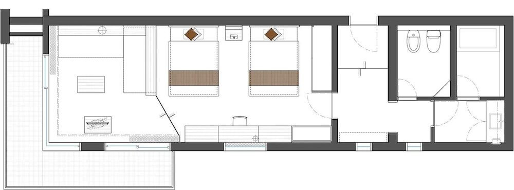 部屋からの景観