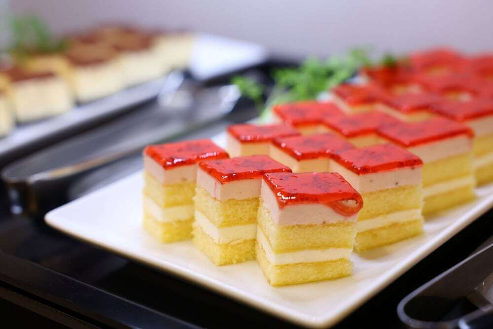 朝食ビュッフェ