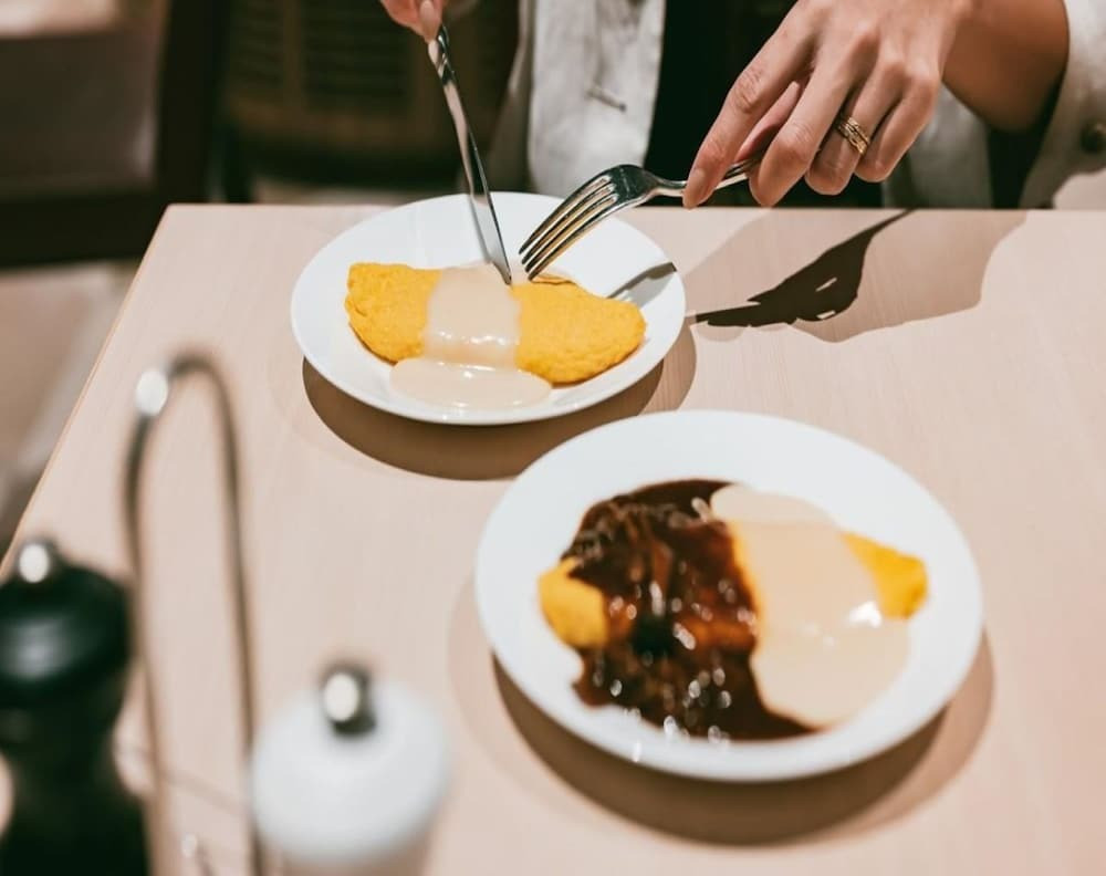 朝食ビュッフェ