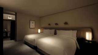 プレミア スイート ダブルベッド 2 台