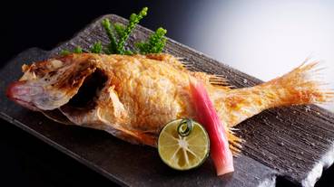 高級魚「のどぐろ」の塩焼き / 4