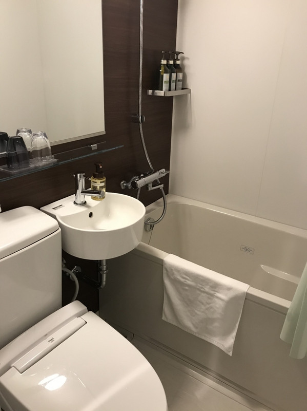 一応大浴場あるため使わず