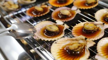 夕食バイキング_貝焼き / 5