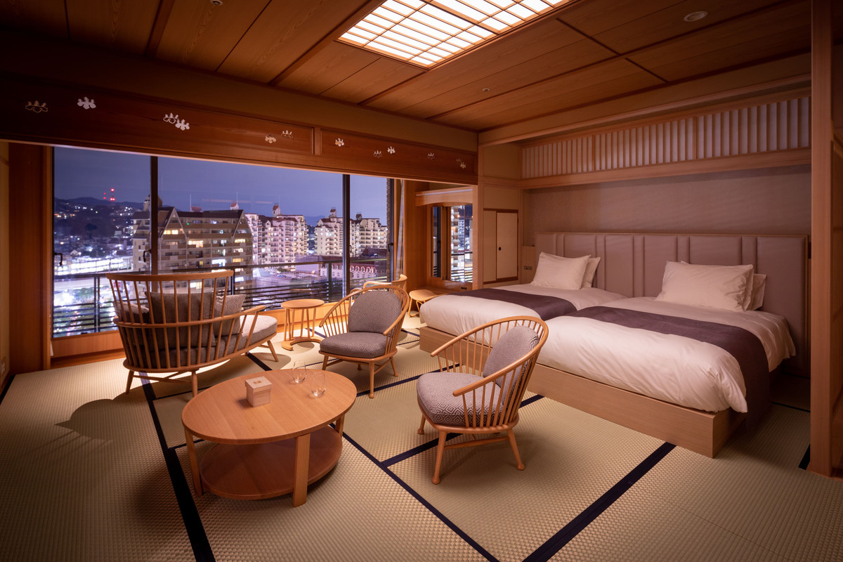 露天風呂付スイート①