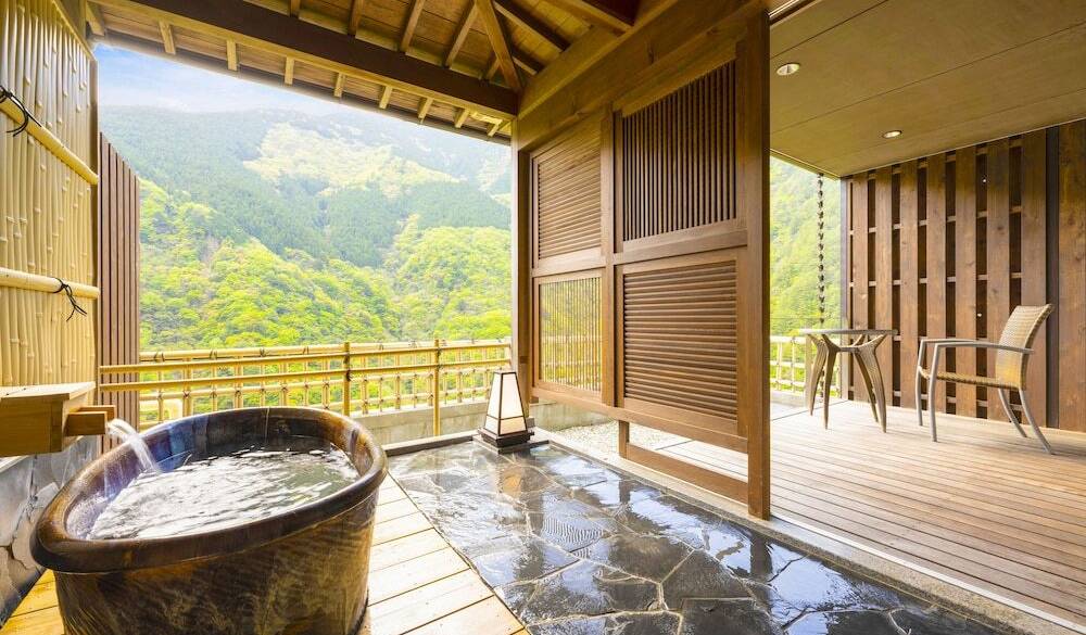 露天風呂付き客室／ふたりじめ① / 1