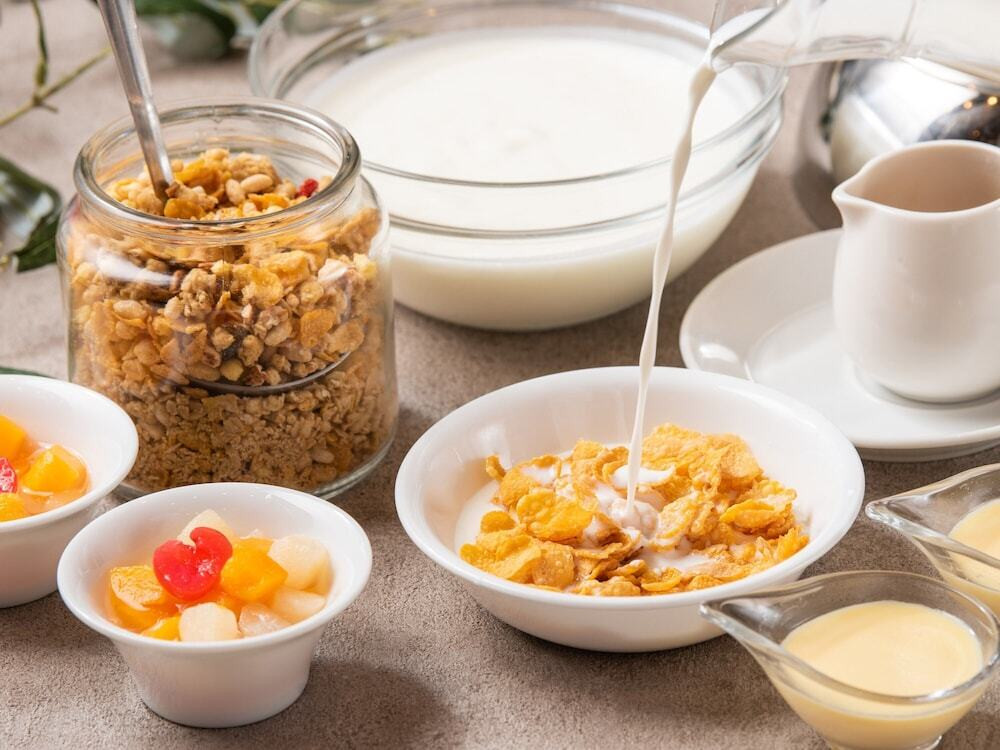 朝食ビュッフェ