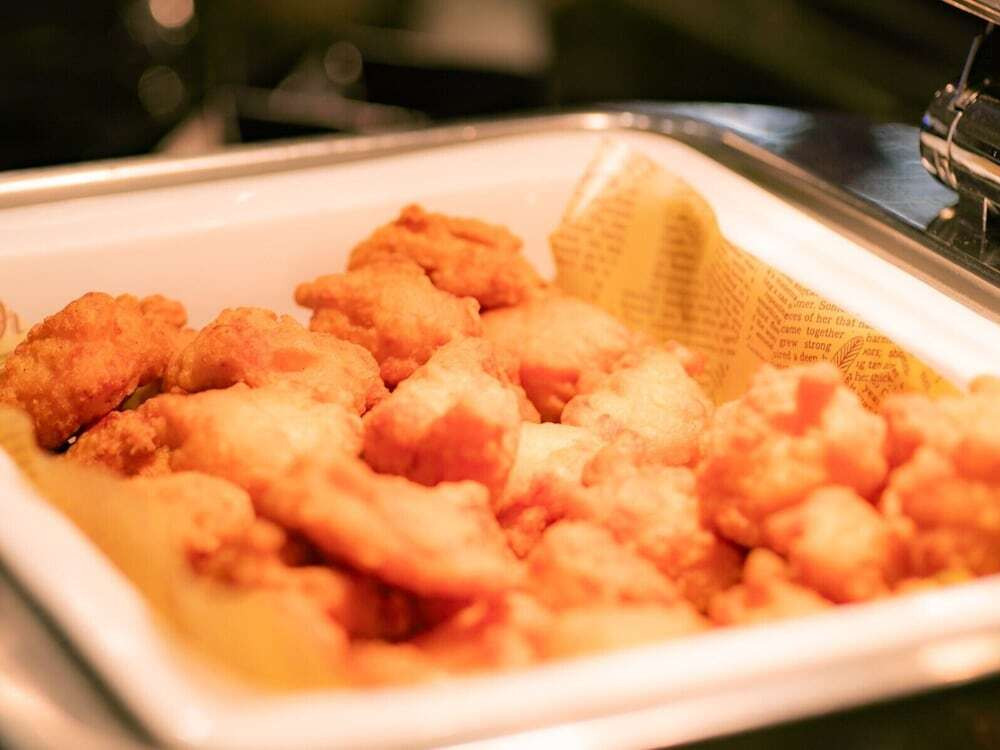 朝食ビュッフェ