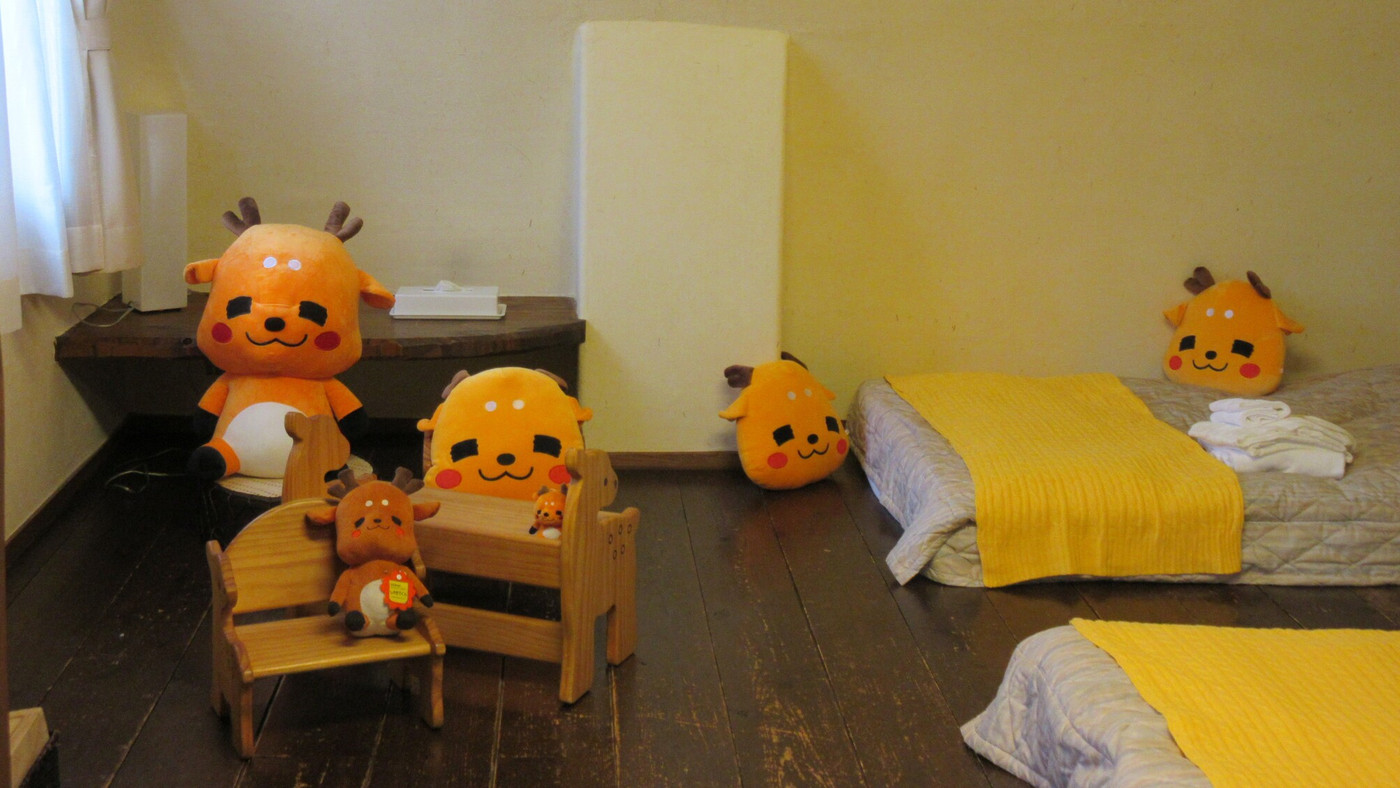 キュートな「しかまろくん」と一緒にお泊り♪ベビーグッズや子どもメニューも魅力4377826