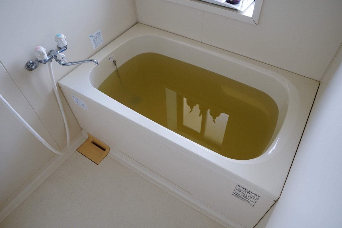 時間が経っても濁ったまま