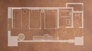 スーペリアツインルーム　(2名利用）