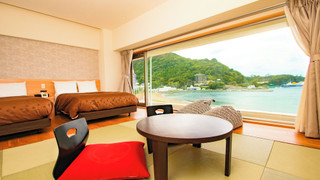 [禁煙] スーペリア特別和洋室ツイン8畳シャワーのみ(海側)