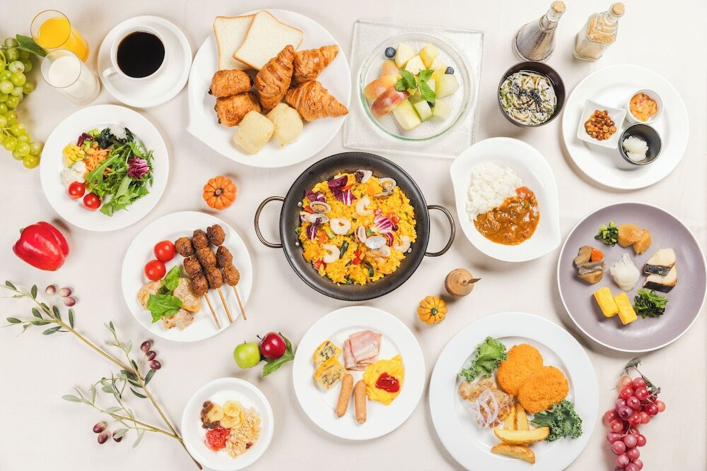 朝食ビュッフェ