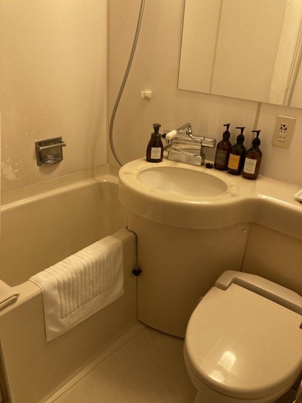 少し古いがお湯は調整しなくてOK