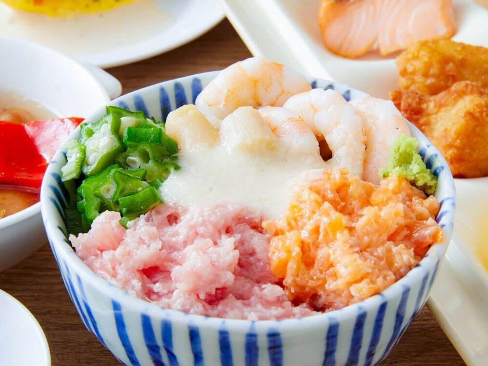 朝食ビュッフェ