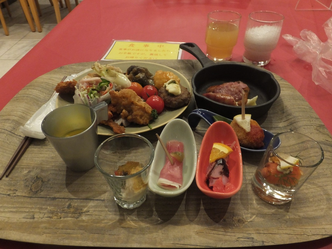 夕食バイキング