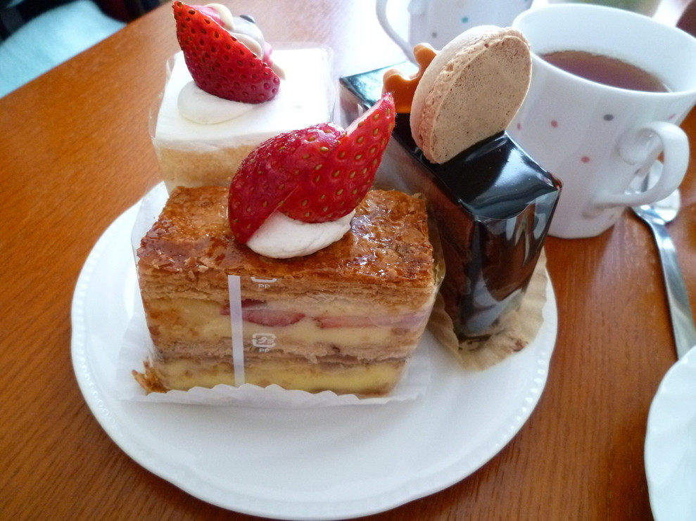 「こぐま洋菓子店」料理 419623 ミルフィーユの断面。