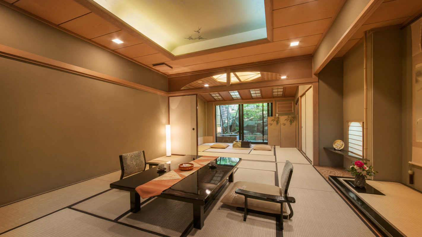 木心亭　石造り露天風呂付客室②