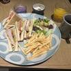 朝食　サンド